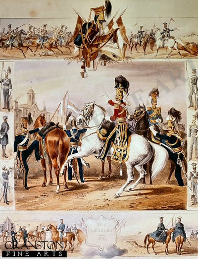 The Lancers by Michael Angelo Hayes.