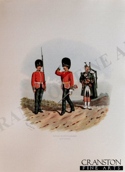 Royal Scots Fusiliers by Richard Simkin