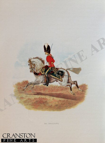 2nd Dragoons, Scots Greys by Richard Simkin