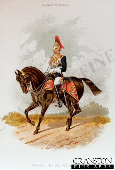 Royal Horse Guards by Richard Simkin.