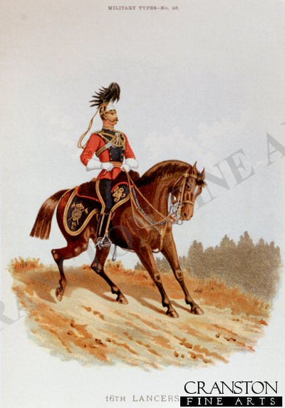 16th Lancers by Richard Simkin