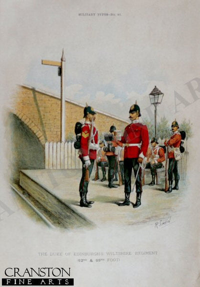 Wiltshire Regiment by Richard Simkin