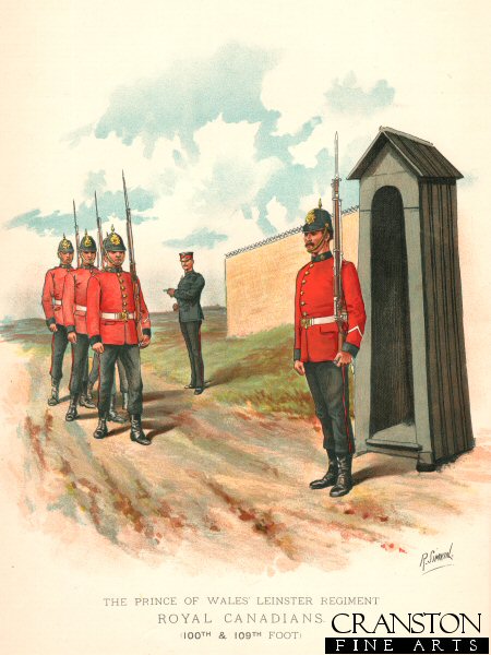 Royal Leinster Regiment by Richard Simkin