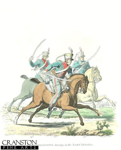 Light Dragoons Serving in the East Indies by J C Stadler after Charles Hamilton Smith.
