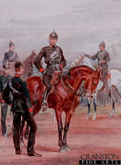 The Queens Royal West Surrey Regiment by Richard Caton Woodville