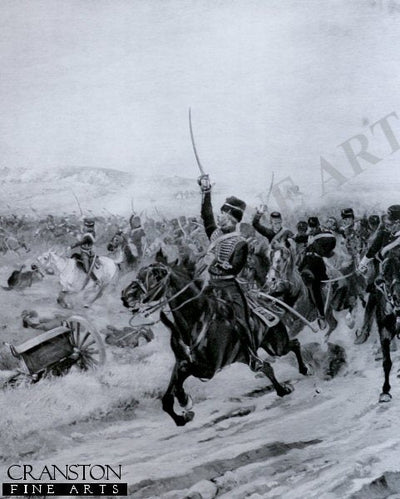 Charge of the Light Brigade (Balaclava), 1854 by Henry Dupray
