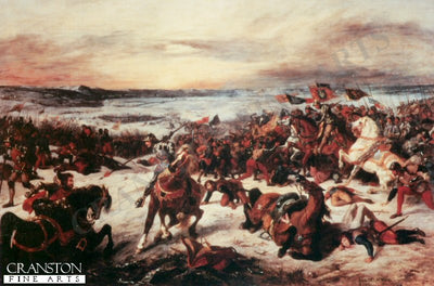 Death of Charles the Brave by Eugene Delecroix.
