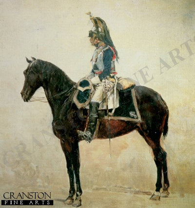 Officier de Cuirassier by Jean Louis Ernest Meissonier.