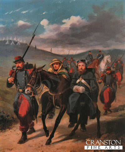 The Wounded Coldstream Guardsman by Alfred D Prades.