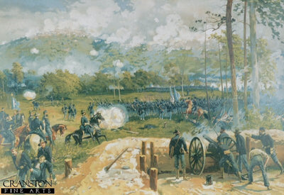 The Battle of Kennesaw Mountain.