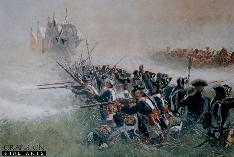 Das 1 Battalion, leibgarde bei Kollin by Richard Knotel.