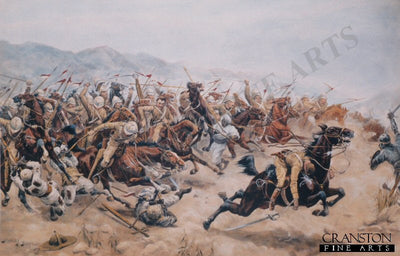 Omdurman, Charge of the 21st Lancers by Stanley Berkeley.