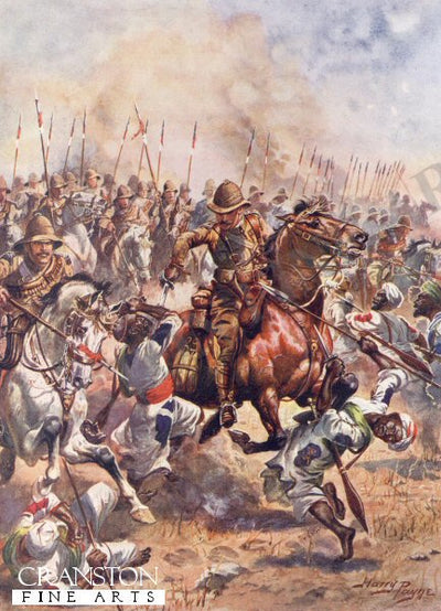 Charge of the 21st Lancers, Battle of Omdurman by Harry Payne