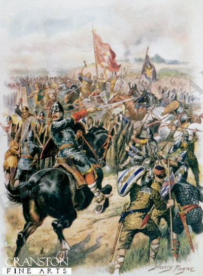 Harold's Last Stand, Battle of Hastings by Harry Payne.