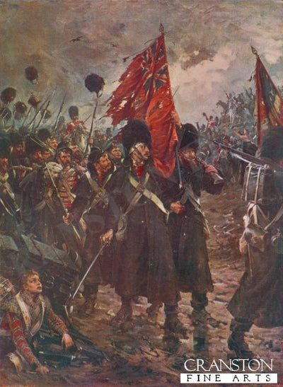 The Guards at Inkerman, November 5th 1854 by Robert Gibb.