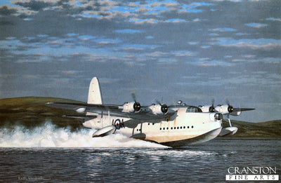 Short Sunderland Mk.V RN273 of 201 Sqn RAF by Keith Woodcock.