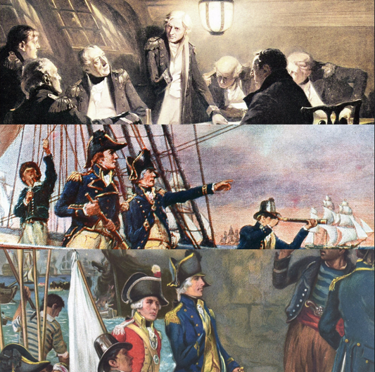 Set of 3 Admiral Nelson Postcards (New November 2024) [Multipack]