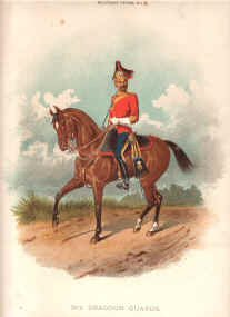 3rd Dragoon Guard by Richard Simkin [Antique]