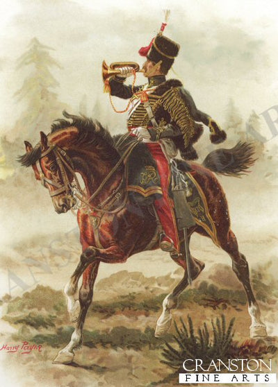 Sounding the Alarm, Crimea 1854 by Harry Payne. [Postcard]