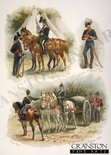 Commissariat and Transport Corps by Harry Payne [Postcard]