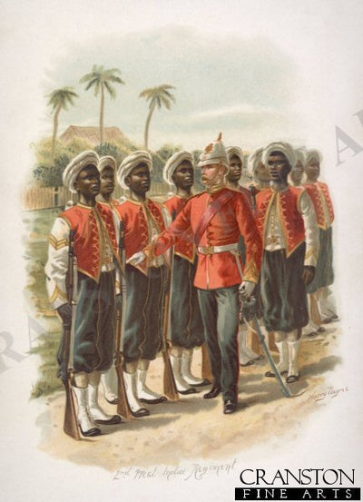 2nd West India Regiment by Harry Payne. [Postcard]