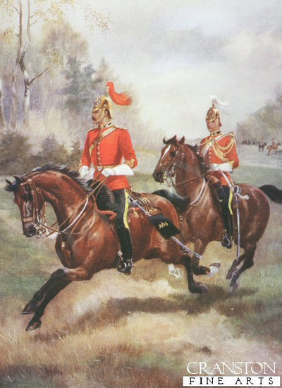 1st King&#39;s Dragoon Guards by Harry Payne. [Postcard]