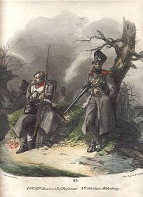 40tes (8tes Reserve) Inf. Regiment  / 4te Schutzen Abteiliung [Antique]