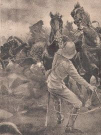 We tried hard to save the rest of the guns, possibly by Richard Caton Woodville