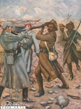 Naik Darwan Singh Negi, The First Indian Soldier to Win The VC by Allan Stewart [Antique]
