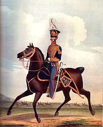 Officer of the Royal Artillery (Horse Brigade) by L Mansion & St Eschauzier [Antique]