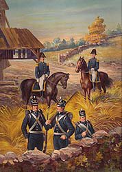 US Army Infantry and General Officers 1813-1821 by Werner [Antique]