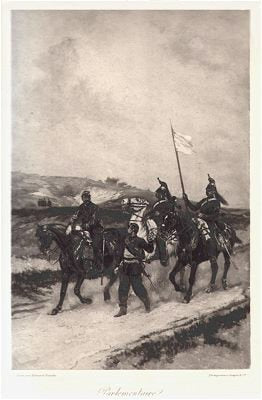 Parlementaire by Edouard Detaille [Antique]