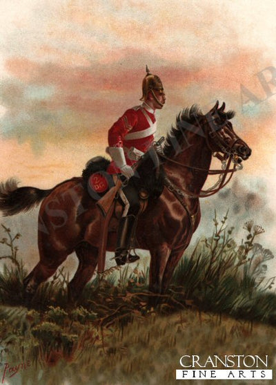 2nd Dragoon Guards by Harry Payne. [Postcard]