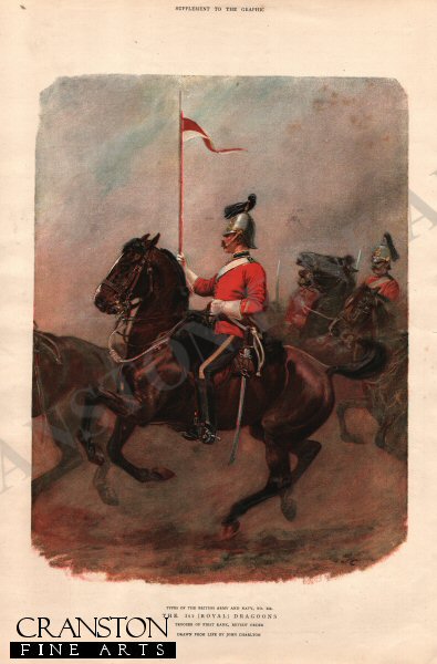 The 1st (Royal) Dragoons by John Charlton. [Antique]