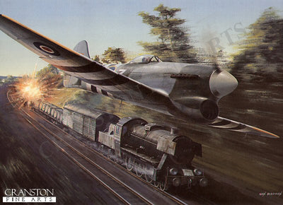 Raging Tempest by Ivan Berryman. [Postcard]
