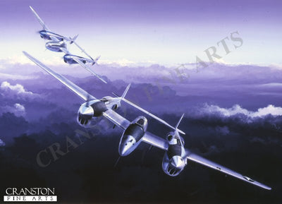 Fork Tailed Devil (Lightning) by Ivan Berryman. [Postcard]