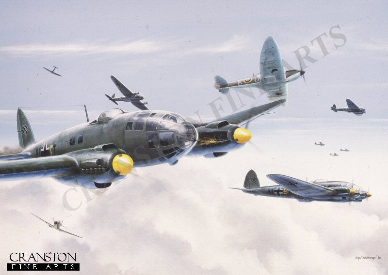 Close Encounter by Ivan Berryman. [Postcard]