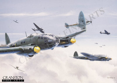 Close Encounter by Ivan Berryman. [Postcard]