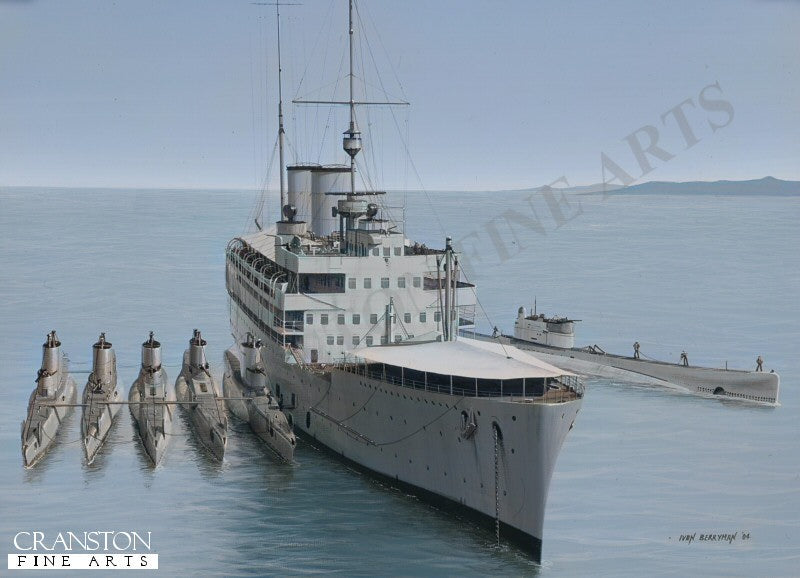 HMS Medway by Ivan Berryman [Postcard]