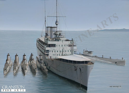 HMS Medway by Ivan Berryman [Postcard]