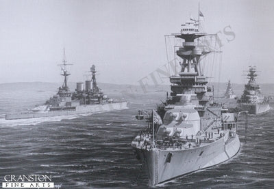 HMS Royal Oak by Ivan Berryman [Original Painting]