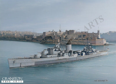 HMS Orion by Ivan Berryman [Postcard]