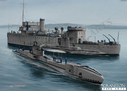 HMS Thunderbolt by Ivan Berryman [Postcard]