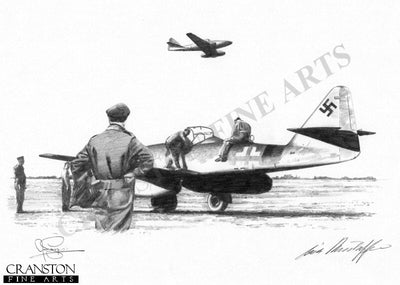 Morning Maintenance by Ivan Berryman. [Original Drawing]