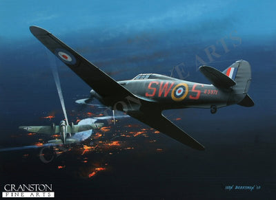 Hurricane Mk.IIC by Ivan Berryman. [Postcard]