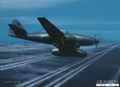 Messerschmitt Me262B-1a/U1 by Ivan Berryman. [Postcard]