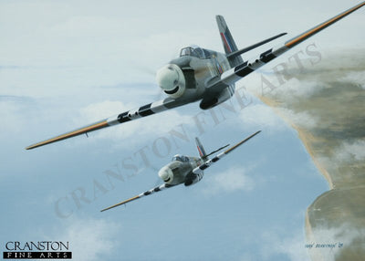 Mustang Mk.III by Ivan Berryman. [Original Painting]
