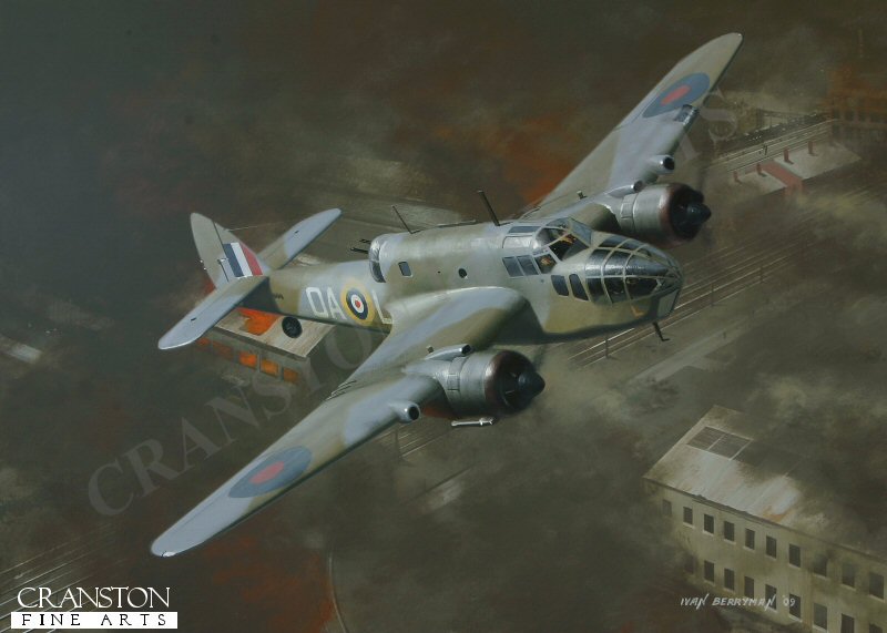 Bristol Beaufort by Ivan Berryman. [Original Painting]