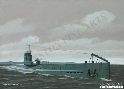Kapitanleutnant Lothar von Arnauld de la Periere, U-35 by Ivan Berryman. [Postcard]