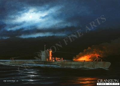 U-99  by Ivan Berryman. [Original Painting]